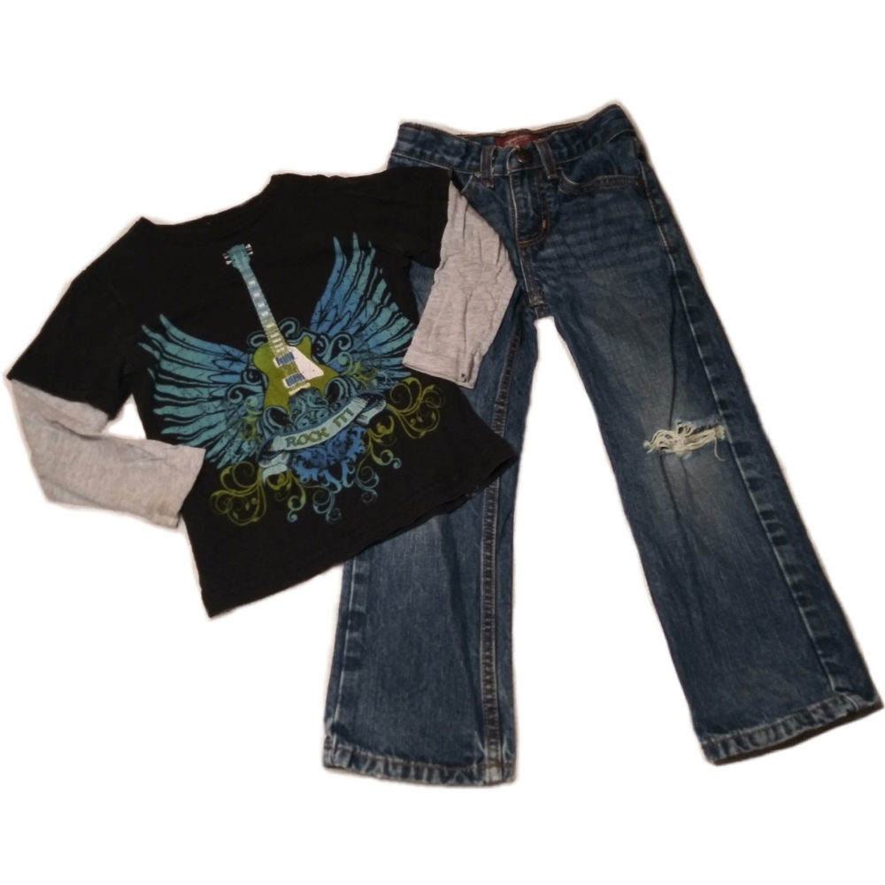Rock and Roll outfit size 4 4t Arizona Jean Co.